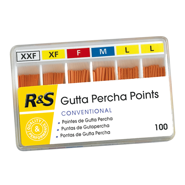 PUNTAS DE GUTAPERCHA CONVENCIONALES XX-FINO