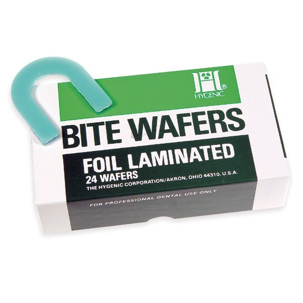BITE WAFERS CERA AZUL LAMINADA HYGENIC