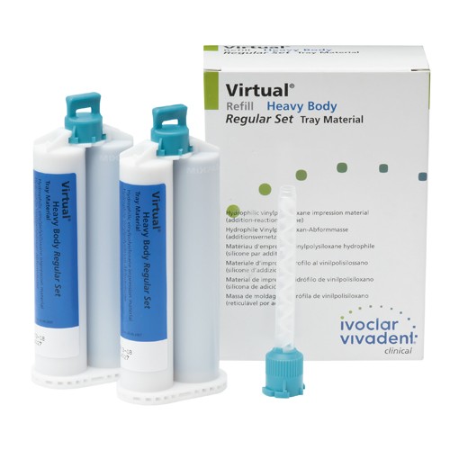 VIRTUAL HEAVY BODY  REGULAR 2x50ml. VIVADENT
