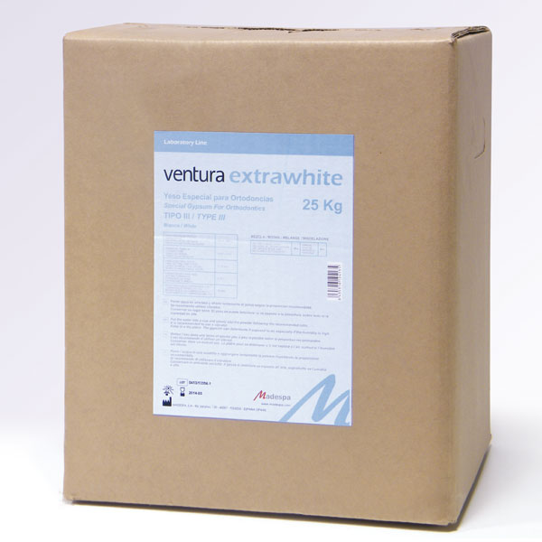 ESCAYOLA VENTURA EXTRAWHITE 25KG.TIPO III