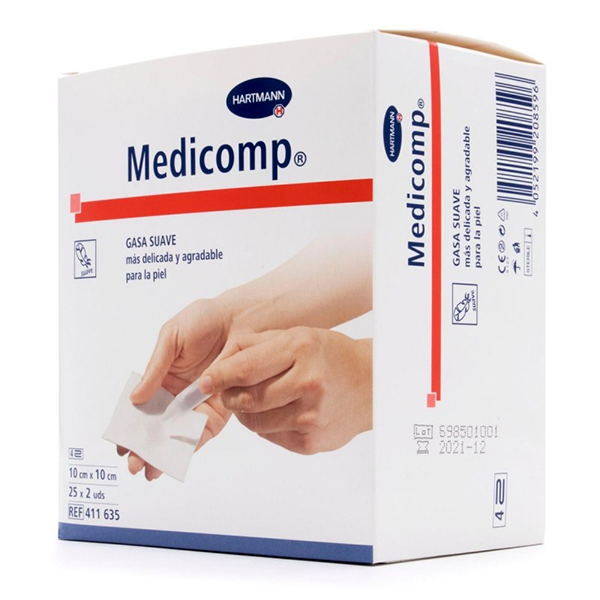 GASAS ESTERILES MEDICOMP 10X10