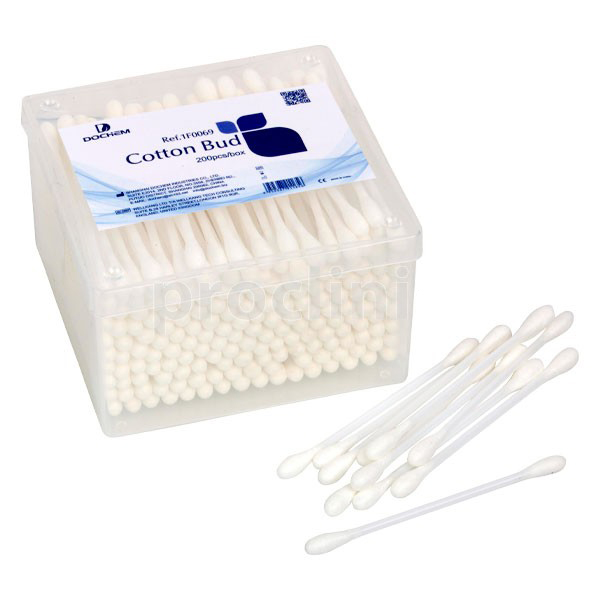BASTONCILLOS ALGODÃN DOBLE DE PLASTICO