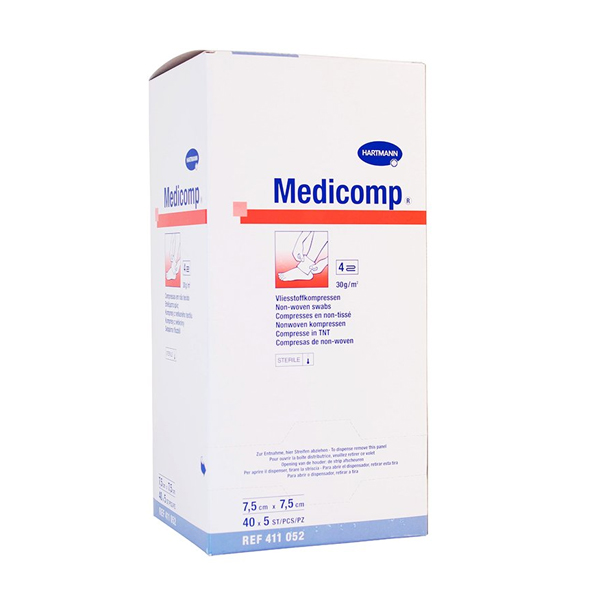 GASAS MEDICOMP 7,5 X 7,5 CM