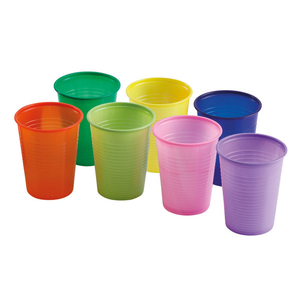 VASOS PLASTICO AZUL CAPRI