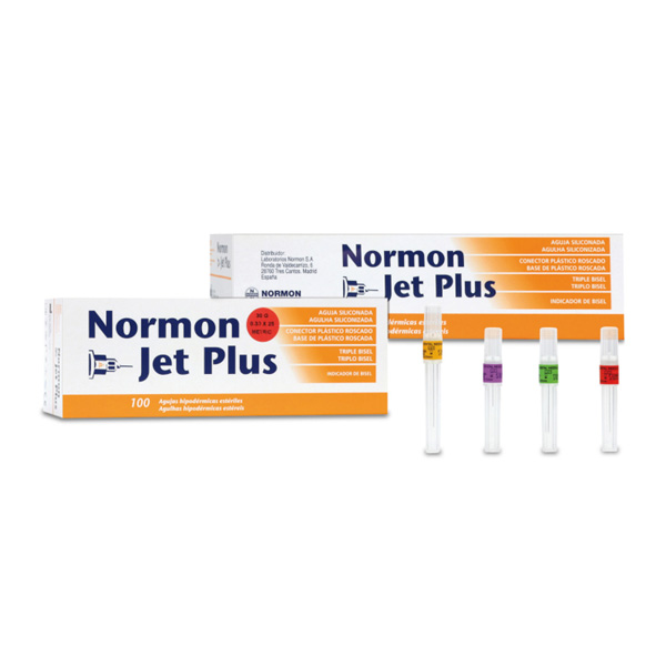 NORMONJET PLUS AGUJAS 30G 0,3X12MM