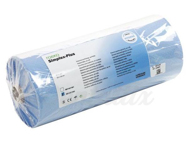 BABERO-CAPA LAVABLE AZUL 70X58CM