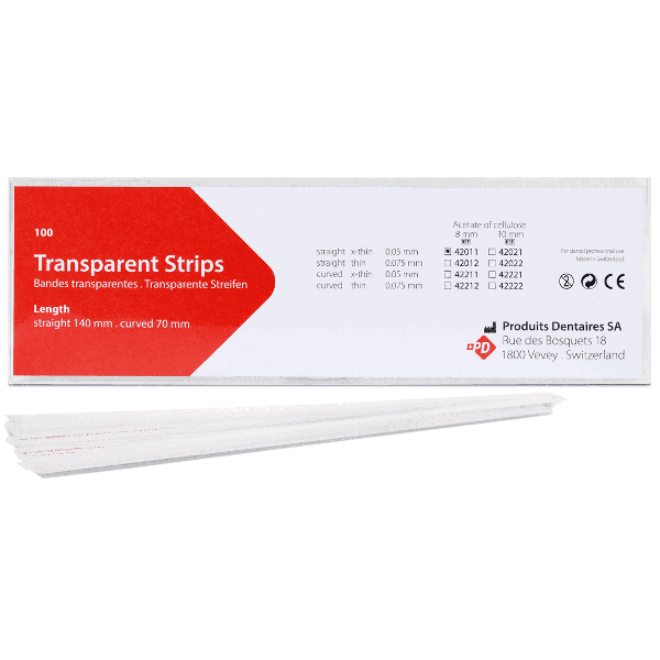 BANDAS TRANSPARENTES RECTAS - X-THIN