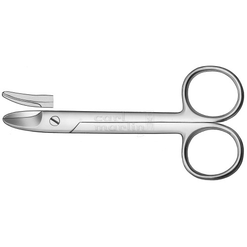 829/10,5cm. TIJERA CURV.BEEBEE