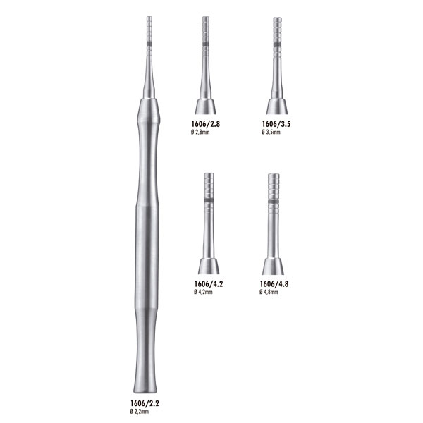 1606/3.5 OSTEOTOMO IMPACTADOR HUESO 3,5mm.