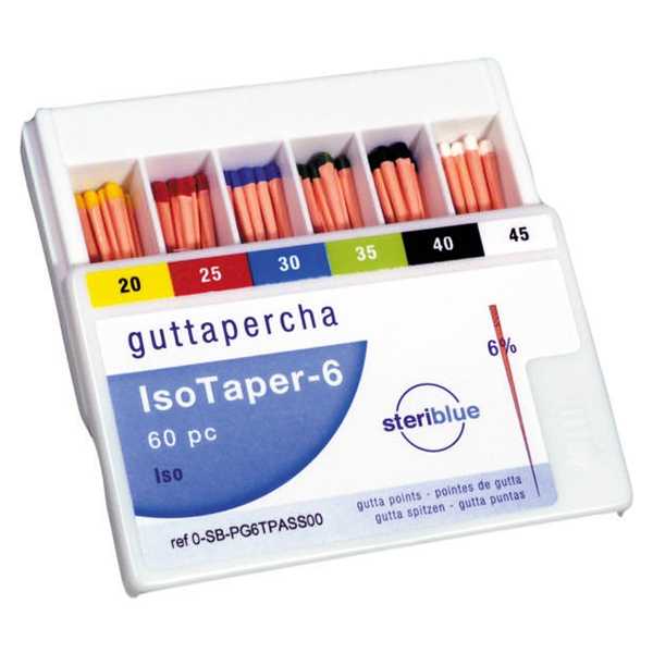 PUNTAS GUTTAPERCHA 4% NÂº 25