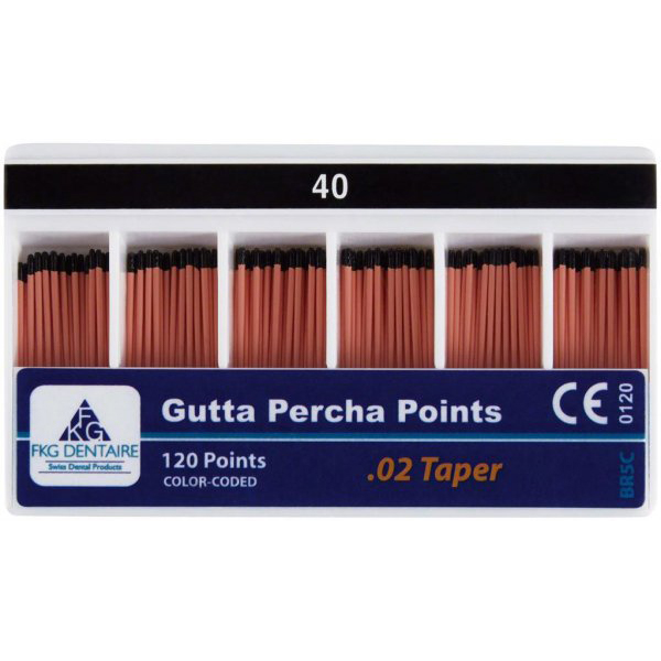 PUNTAS DE GUTTAPERCHA 2% N.15