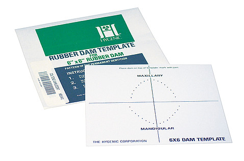 HYGENIC DENTAL DAM TEMPLATE PARA 5'