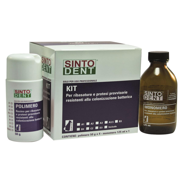 SINTODENT RESINA BLANCA C&B KIT