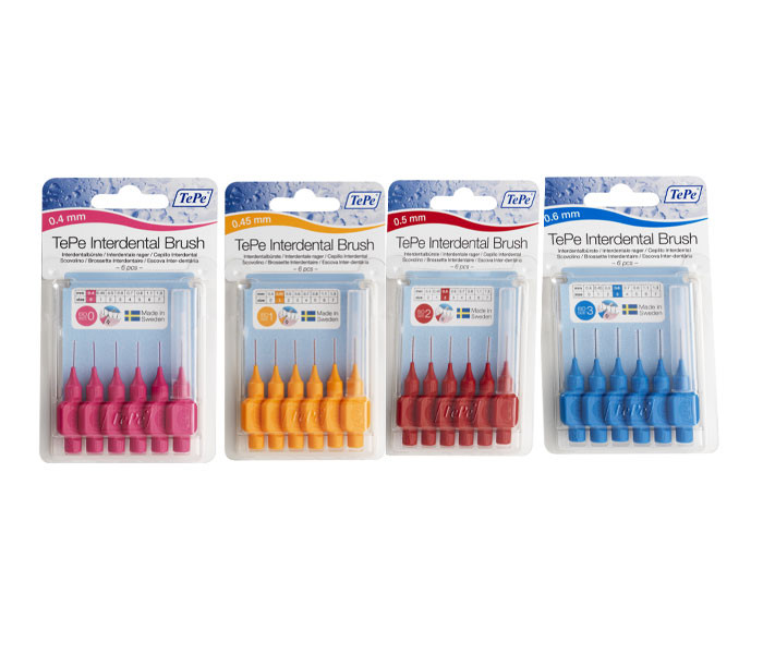 CEPILLO INTERDENT.TEPE 0,45MM NARANJA