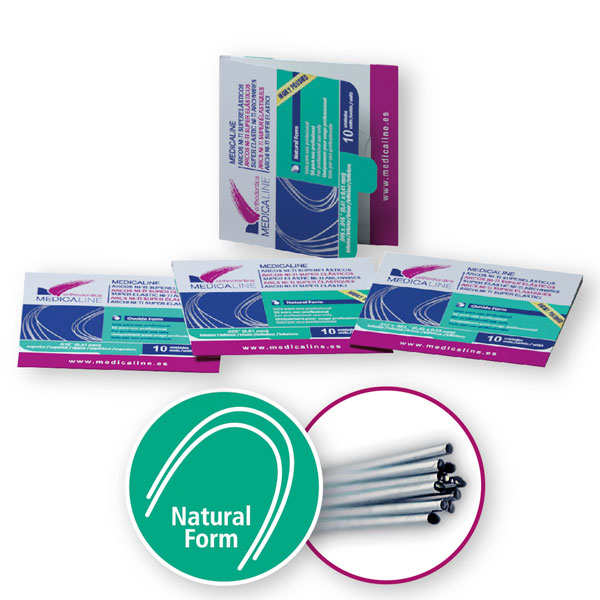 Arco ML NiTi redo inf .012 Natural form MEDICALINE