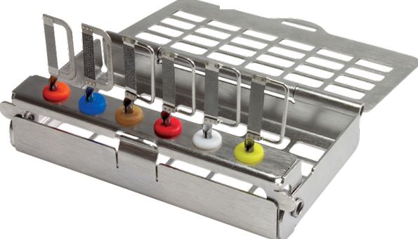 ORTHO-STRIP BANDEJA ACERO INOX Y 6 LIMAS