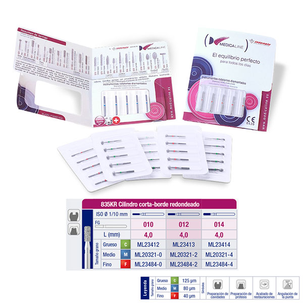 835KRM-014 FRESA FG DIAMANTE FIG 156 MEDIO 5 U.