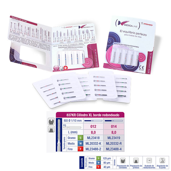 837KRC-014 FRESA FG DIAMANTE FIG 158 GRUESO 5U