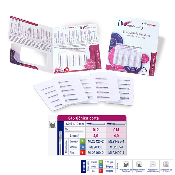 845C-012 FRESA FG DIAMANTE FIG 168 GRUESO 5 U.