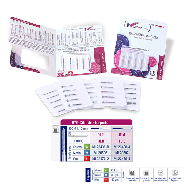 FRESA FG DIAMANTE FIG 290GRUESO 5U.