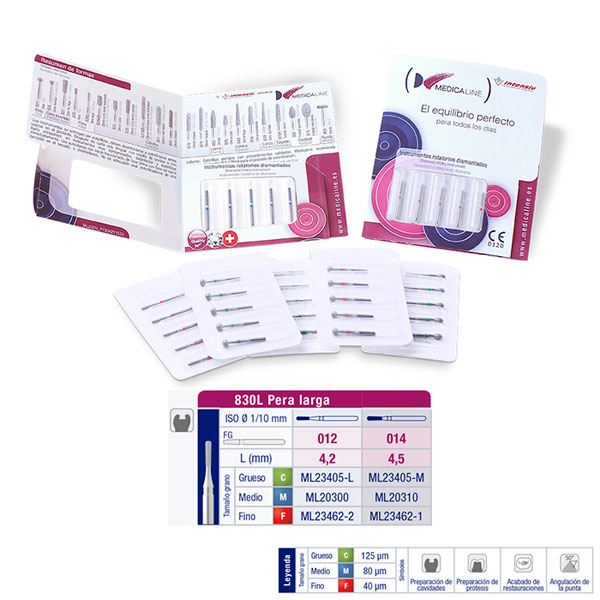 830LF-014 FRESA FG DIAMANTE FIG 234 FINO 5 U.