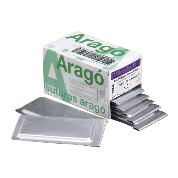 SUTURA SUPRAMID BLANCO 3/0 - TC-16