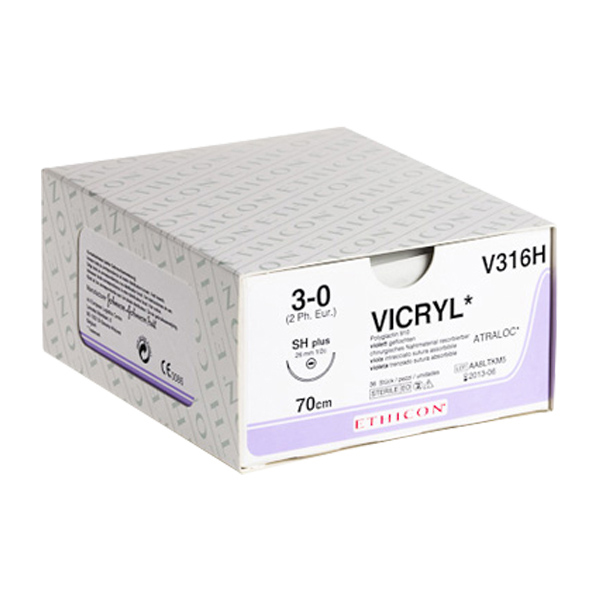 SUTURA VICRYL W9443 4/0 FS-3 75CM