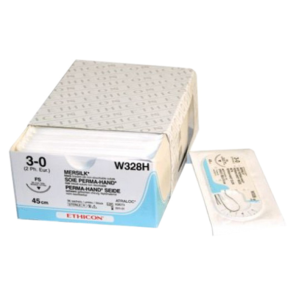 SUTURA MERSILK W508 4/0 FS-3 75CM