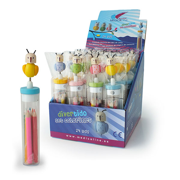 SET COLORINES MEDICALINE JUNIOR 24u. MEDICALINE