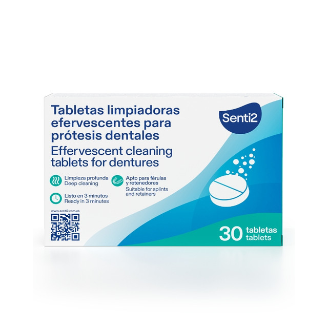 TABLETAS LIMPIADORAS PROTESIS DENTAL