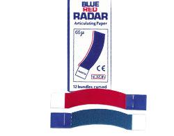 PAPEL RADAR CURVADO AZUL / ROJO