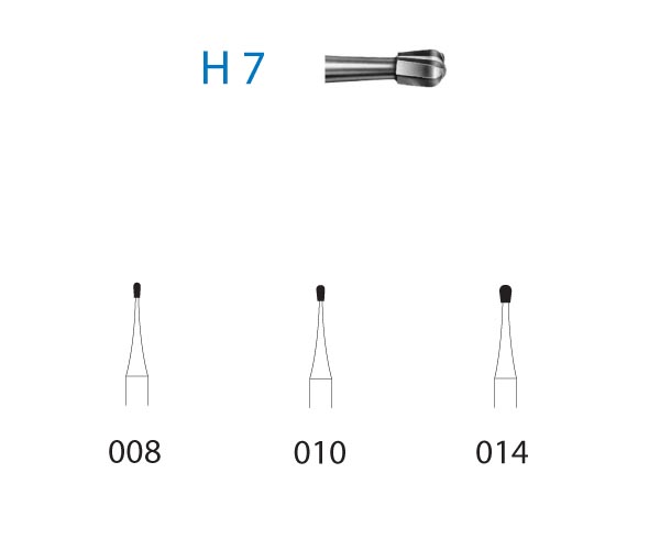 FRESAS C.A. H7-204-008-K TUNGSTENO