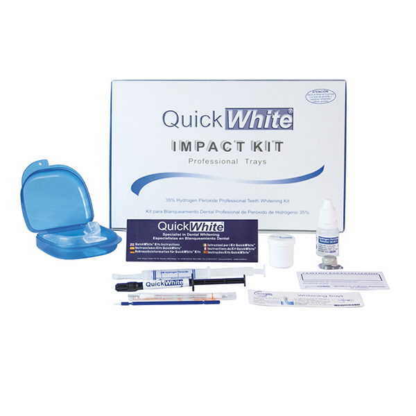 KIT BLANQUEAMIENTO IMPACT CLINICA PEROXIDO HIDROGENO 35% PARA 1 PACIENTE